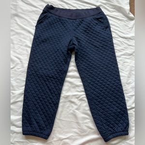 Quilted sweatpants
